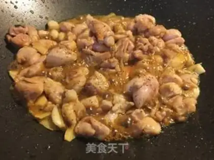 Make Potato chicken step 8