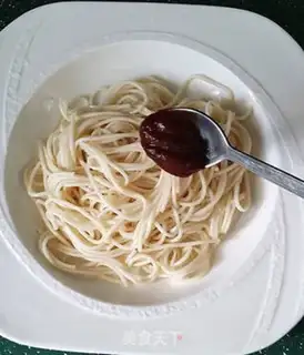 Make Korean chili noodles step 6