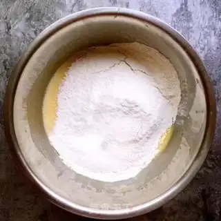 Make A sauna maffon cake step 4