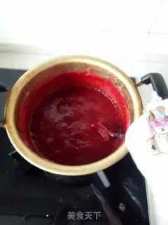 Make Strawberry sauce step 5