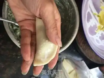 Make Cream dumplings step 12