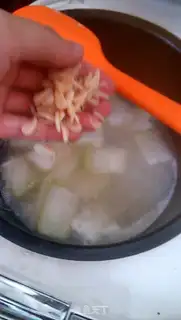 Make Porridge meat buns step 3