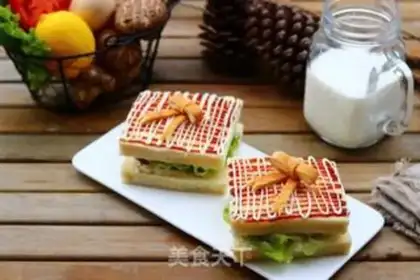 Make Milk toast sandwich step 19