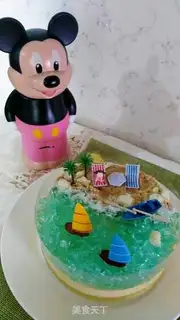 Make Yogurt mousse cake step 29