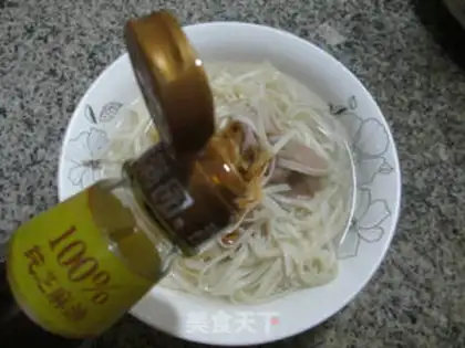 Make dumpling soup noodles step 6