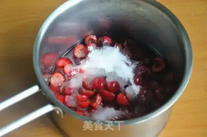Make Cherry pie step 1