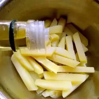 Make Homemade French fries step 3