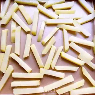 Make Homemade French fries step 4