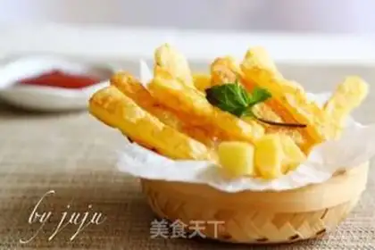Make Homemade French fries step 6
