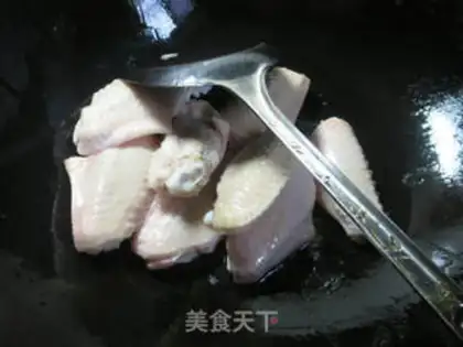 Make The mushrooms are burning white step 2
