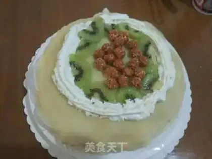 Make A thousand-storey fruit cake step 8