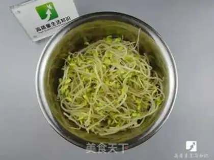 Make Cold bean sprouts step 0
