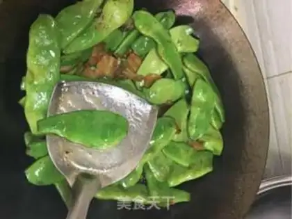 Make Five-flower soybeans step 10