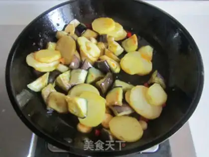Make Soy, spicy cheese and potatoes step 8