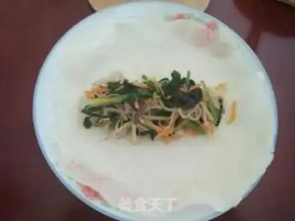 Make Long Lok Spring Roll step 13