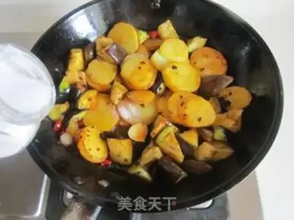 Make Soy, spicy cheese and potatoes step 10