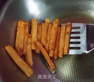 Make Blueberry sauce with red fries step 8