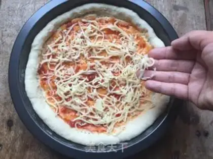 Make Double bacon pizza step 9