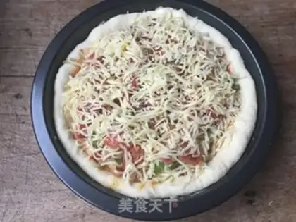 Make Double bacon pizza step 10