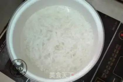 Make Chicken silk powder step 5