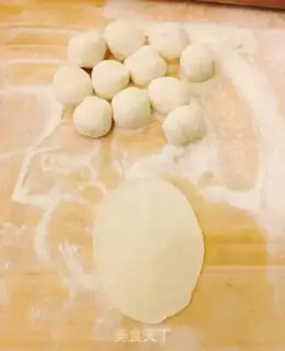 Make Three fresh dumplings step 9