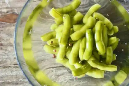 Make Salt-water beans step 2