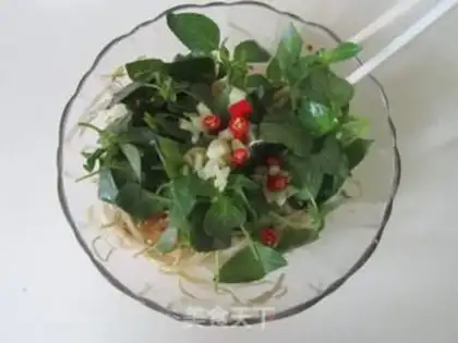 Make The mustard sprouts step 5