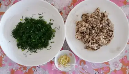 Make Zinc dumplings step 1