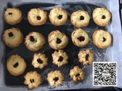 Make Cranberry cookies step 9