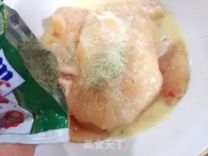 Make Ginger chicken steak step 7
