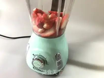 Make Cherry strawberry mousse step 13