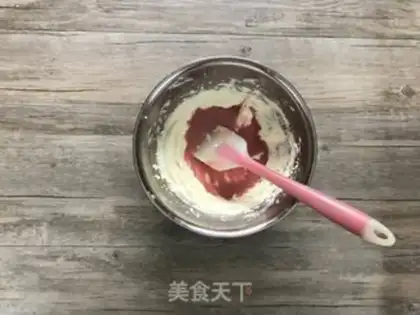 Make Cherry strawberry mousse step 16