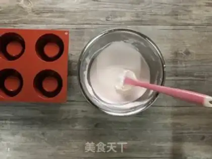Make Cherry strawberry mousse step 18