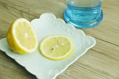 Make Watermelon lemon ice cream step 1