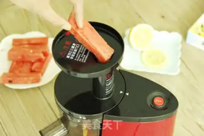 Make Watermelon lemon ice cream step 3