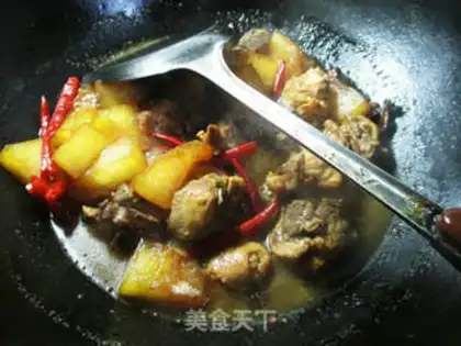 Make Pumpkin chicken step 8