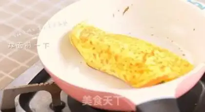 Make Pineapple thick egg fever step 5