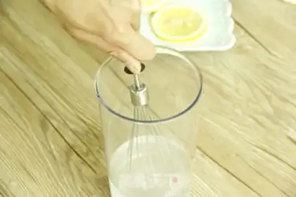 Make Watermelon lemon ice cream step 7