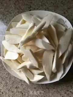 Make White fried meat step 1