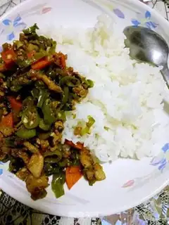 Make Spicy little fried meat step 9