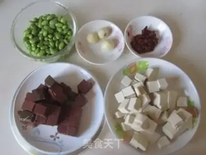 Make Soybeans and tofu step 0
