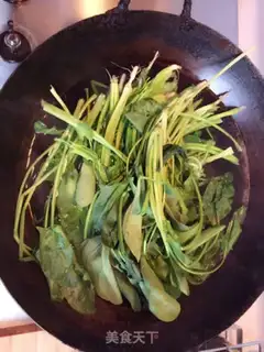 Make A cold spinach step 1