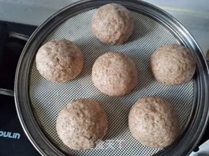 Make The whole wheat bun step 5
