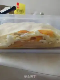 Make Mango lasagna cake step 11