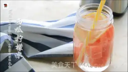 Make Watermelon lemonade step 5
