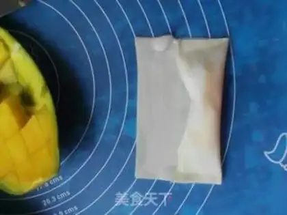 Make Mango soufflé step 2