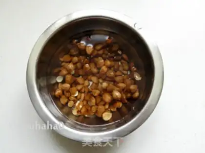 Make Almond tofu soup step 0