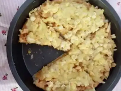 Make ♪ durian corn grain apple pizza ♪ step 6