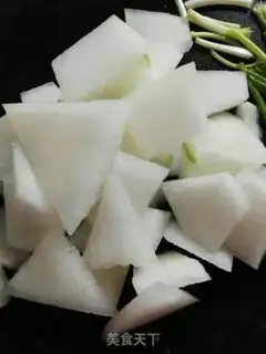 Make Squid soup step 1