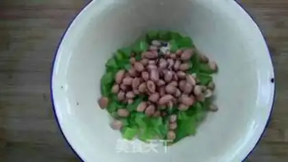 Make Mustard bitter peanuts step 4